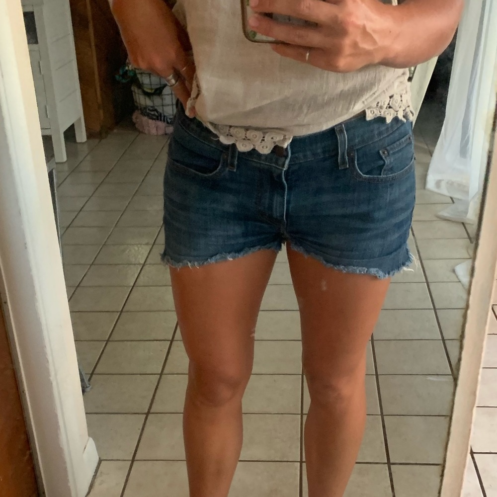 Levi denim shorts